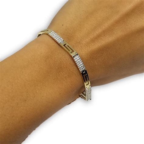 bracelet versace femme or